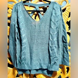 Aeon Los Angeles Women’s Long Sleeve Gray Sweater Size: S